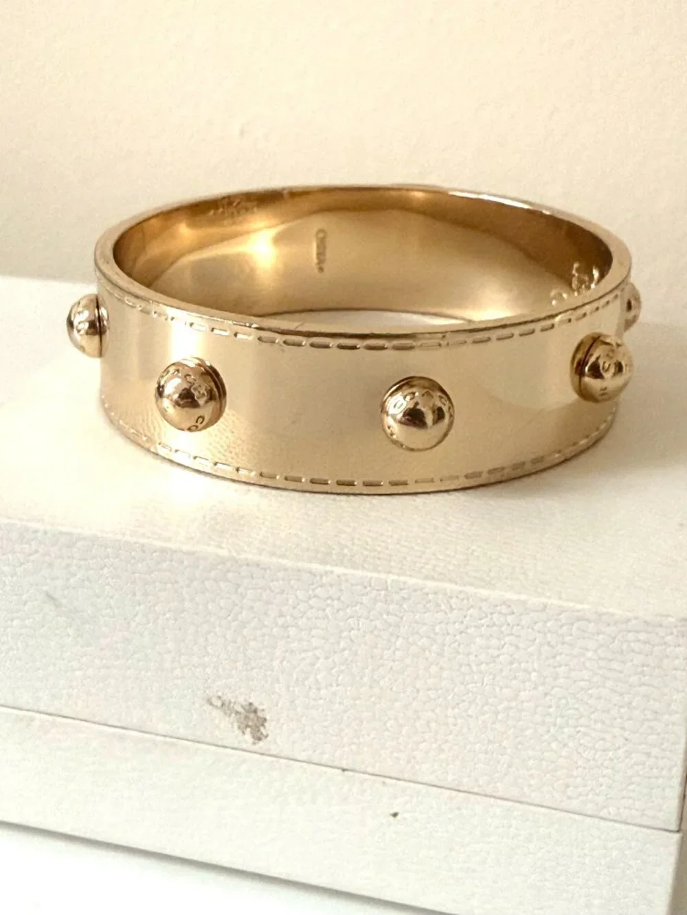 Coach bangle bracelet